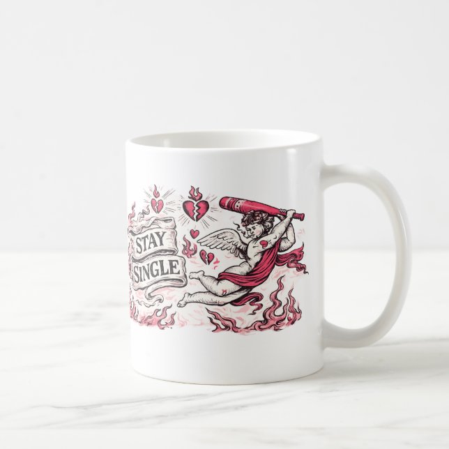 Anti-Valentine Coffee Cup (Right)