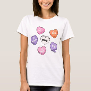 Anti-Valentine Heart Candy T-Shirt