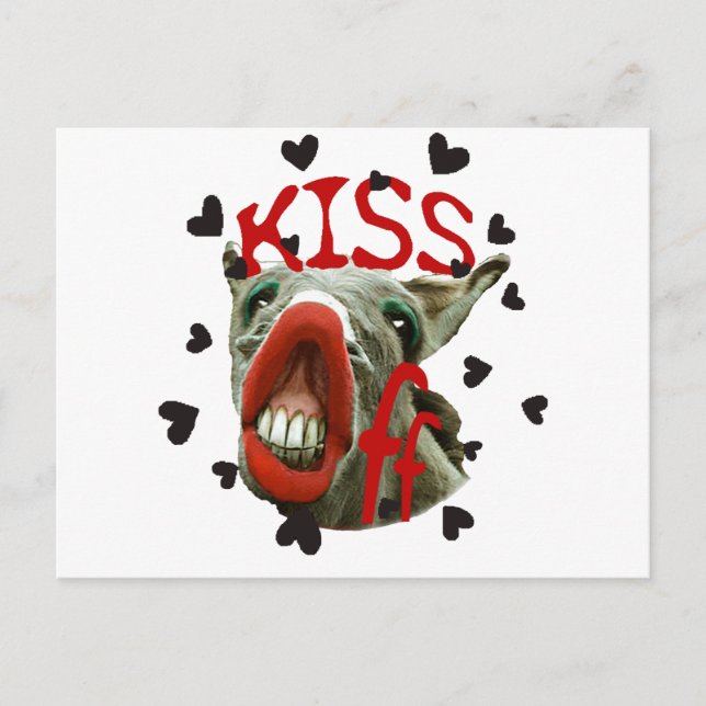 ANTI-VALENTINE HOLIDAY POSTCARD (Front)