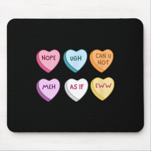 Anti Valentine Mouse Pad