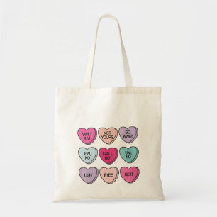 Anti Valentine’s Day Funny Single Awareness Tote Bag