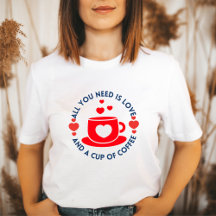 Anti Valentine's Cup of Coffe Love Funny Gift