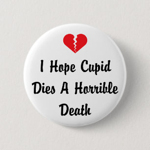 Anti Valentine's Day 2 Inch Round Button