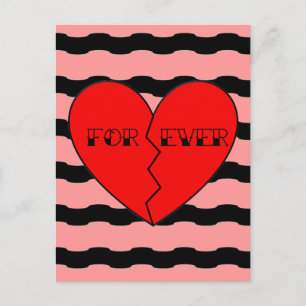 Anti-Valentine's Day Holiday Postcard