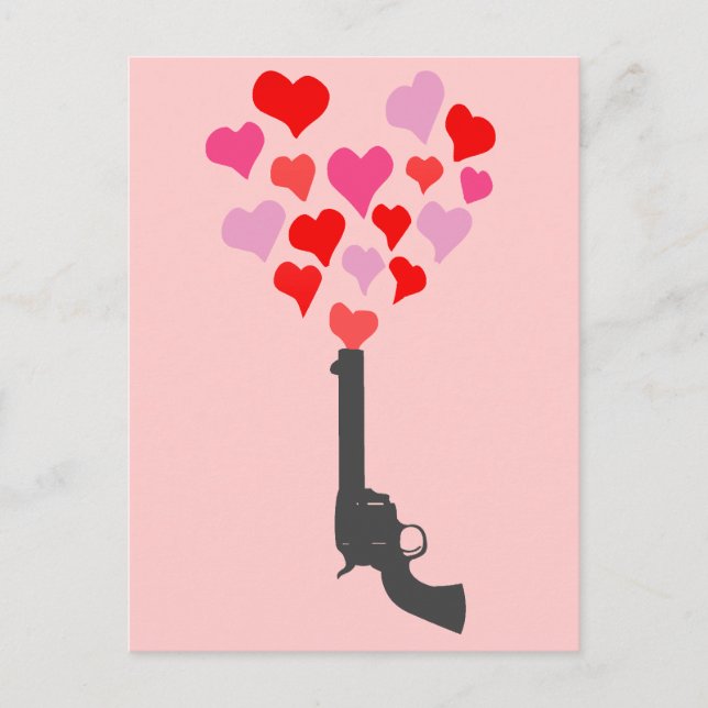 Anti-Valentine's Day Holiday Postcard (Front)