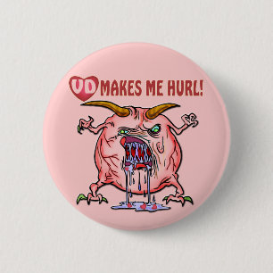 Anti Valentines Day T-shirts and Gifts 2 Inch Round Button