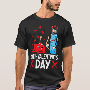 Anti Valentines Day Valentines Day Arrows Single  T-Shirt