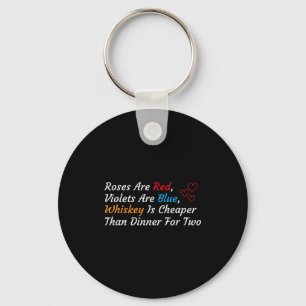 Anti Valentines Day Valentines Drink Anti Valenti Keychain