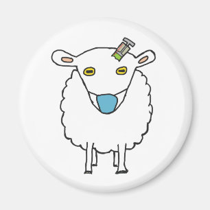 Anti Vax Sheep Vaccination Magnet