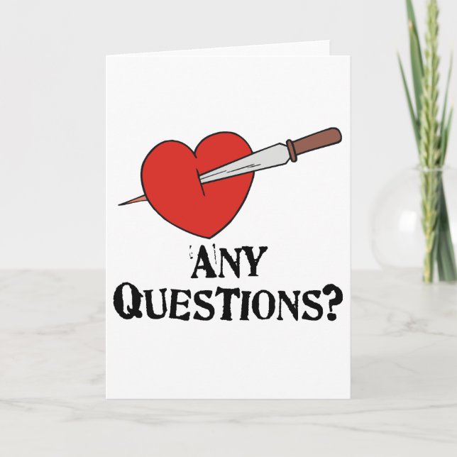 Anti-Vday Holiday Card (Front)