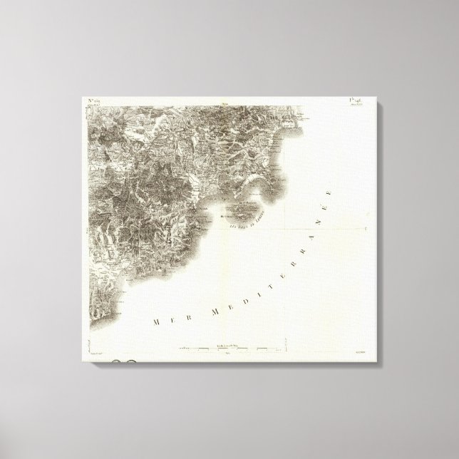 Antibes Canvas Print (Front)