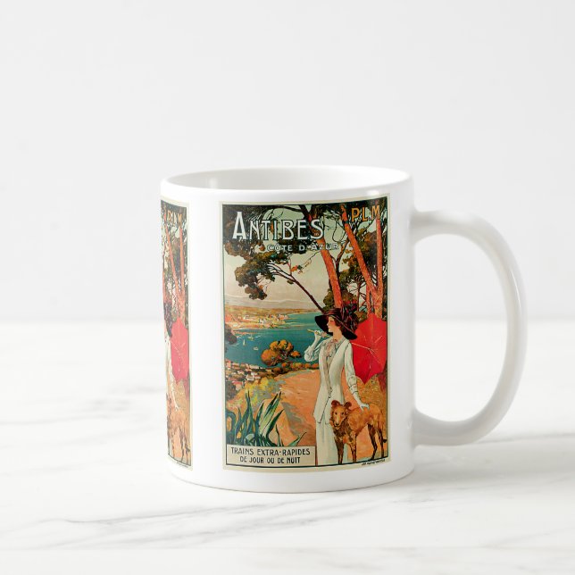 Antibes Cote d'Azur Coffee Mug (Right)