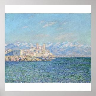 Antibes, Effet après-midi (1888) Toile Impression