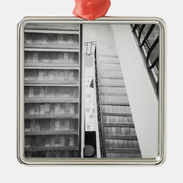 Antibes france, Stairs Picasso Museum Metal Ornament (Front)