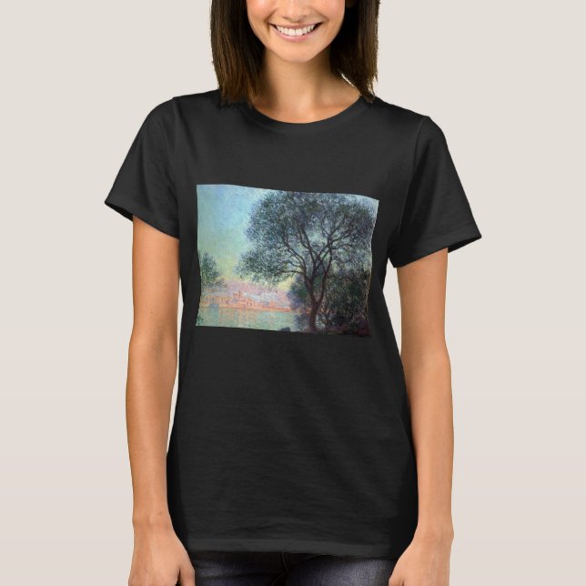 Antibes in the Morning by Claude Monet T-Shirt (Front)