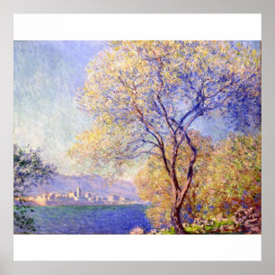 Antibes seen from the Salis Garden (1888) Poster