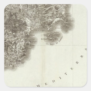 Antibes Square Sticker