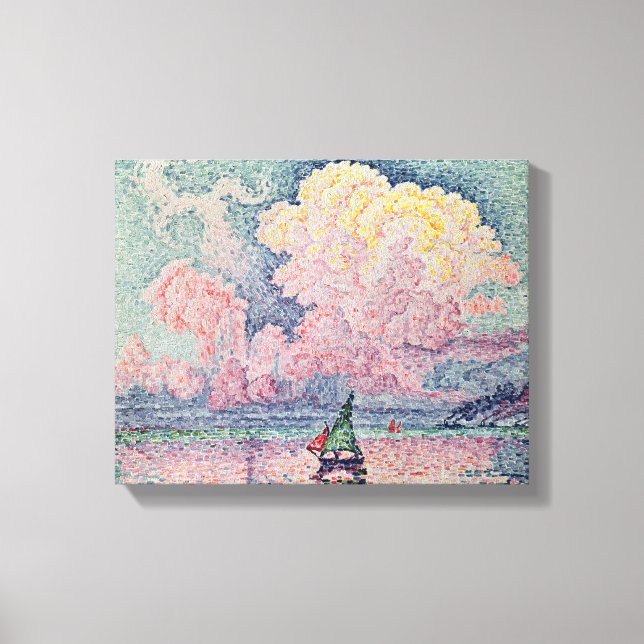 Antibes, the Pink Cloud, 1916 Canvas Print (Front)