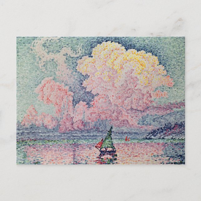Antibes, the Pink Cloud, 1916 Postcard (Front)