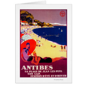 Antibes Vintage PosterEurope