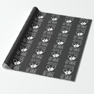Antibiotics Viral Science Researcher Pharmacist Wrapping Paper