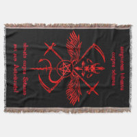 Antichrist Symbol Wall Hanging Tapestry