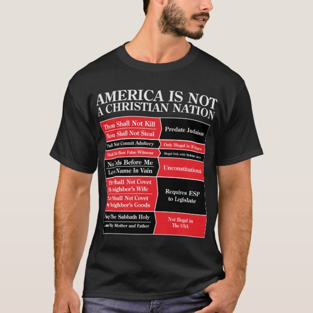 AntiChristian Nation T-Shirt (Front)