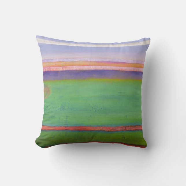 Anticipation 2001 throw pillow (Front)