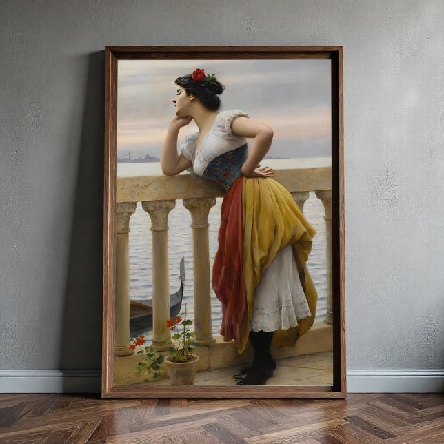 Anticipation by Eugene de Blaas, Art Poster (Creator Uploaded)