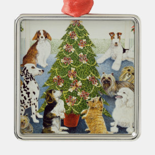 Anticipation Metal Ornament