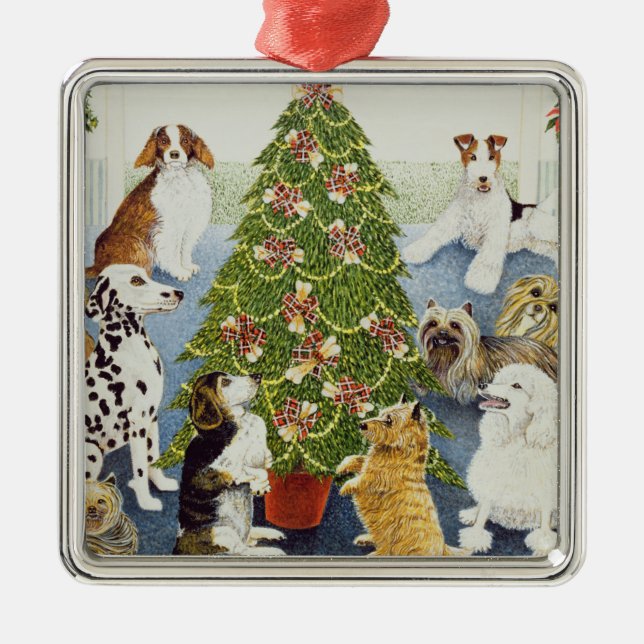 Anticipation Metal Ornament (Front)