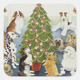 Anticipation Square Sticker