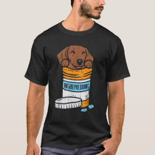 Antidepressant Dachshund Weiner Sausage Dog Animal T-Shirt