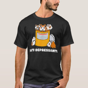 Antidepressants Guinea Pig Funny Cute Guinea Pig _ T-Shirt