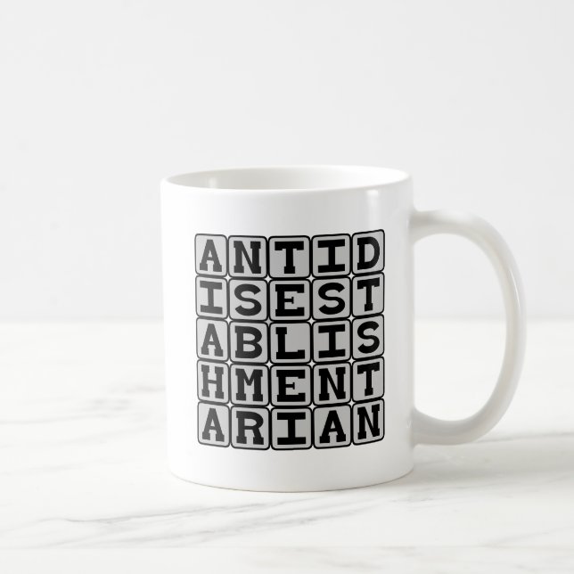Antidisestablishmentarian Coffee Mug (Right)