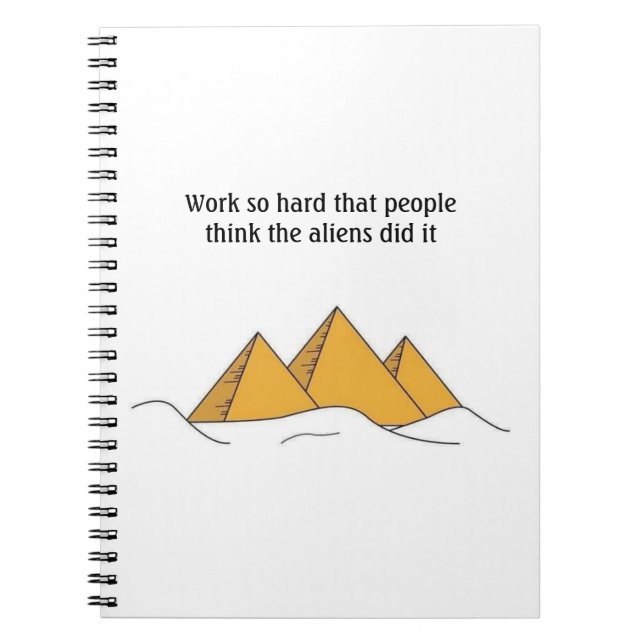 Antient egypt joke notebook (Front)