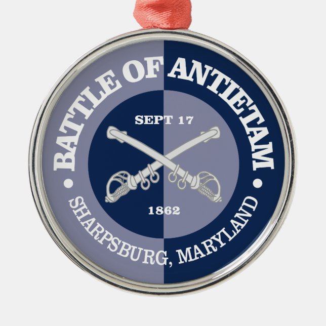 Antietam (B&G) Metal Ornament (Front)