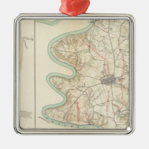 Antietam, Harper's Ferry, Sharpsburg Metal Ornament