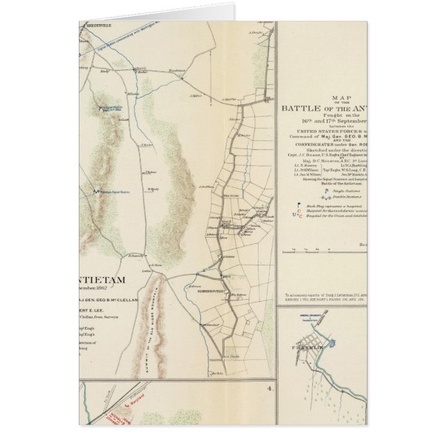 Antietam, Suffolk, Gettysburg (Devant)