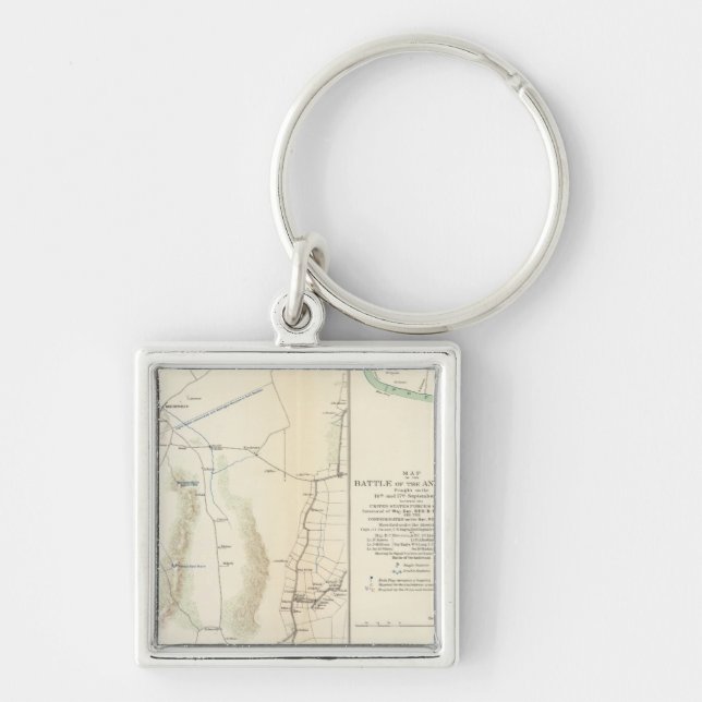 Antietam, Suffolk, Gettysburg Keychain (Front)
