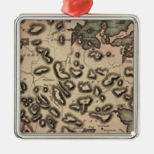 Antigua 2 metal ornament