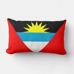 antigua and barbuda country flag pillow
