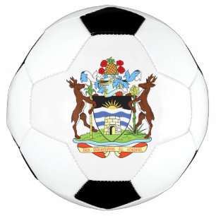 antigua and barbuda emblem soccer ball