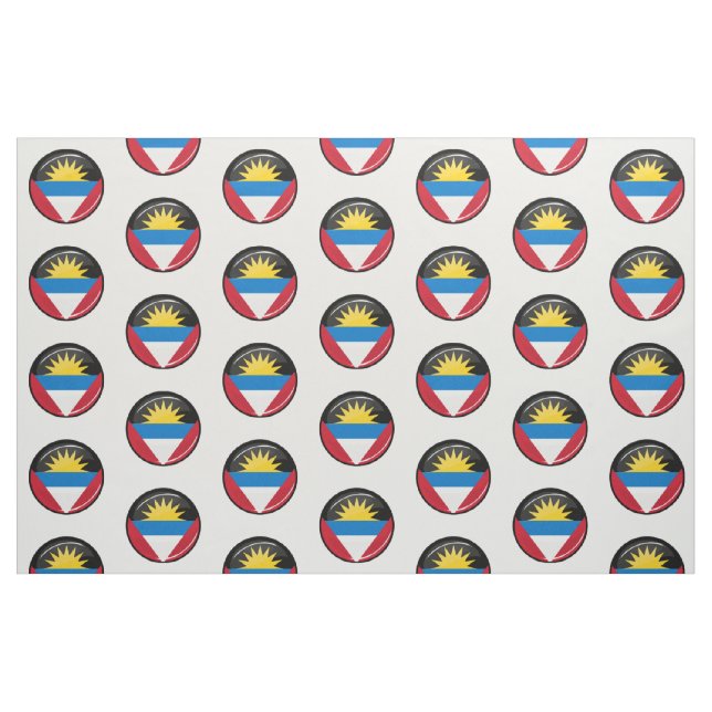 Antigua and Barbuda Fabric (Fat Quarter)