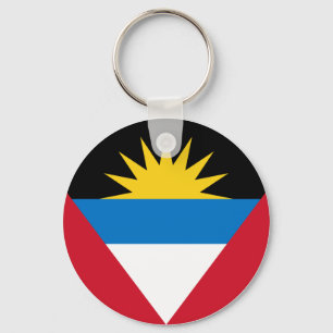 Antigua and Barbuda Flag Keychain