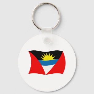 Antigua and Barbuda Flag Keychain