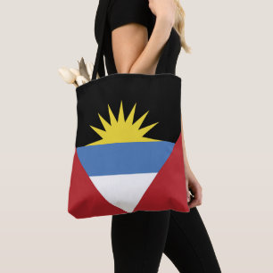 Antigua and Barbuda flag Tote Bag