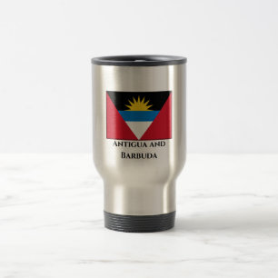 Antigua and Barbuda Flag Travel Mug