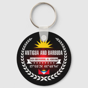 Antigua and Barbuda Keychain