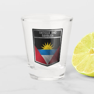Antigua and Barbuda Shot Glass